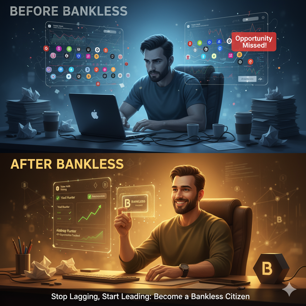 Stop Lagging, Start Leading: Why You Need Your Bankless Passport Now