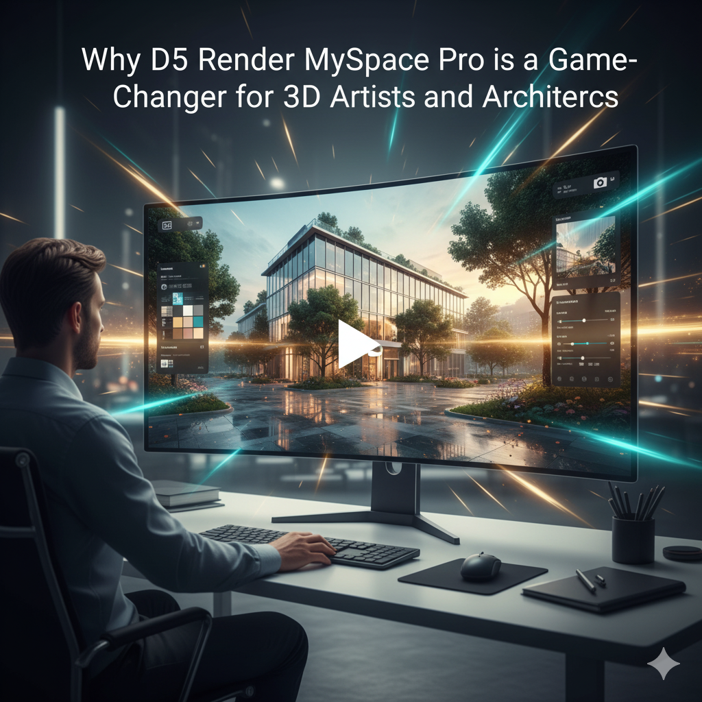 Why D5 Render MySpace Pro is a Game-Changer for 3D Artists and Architects